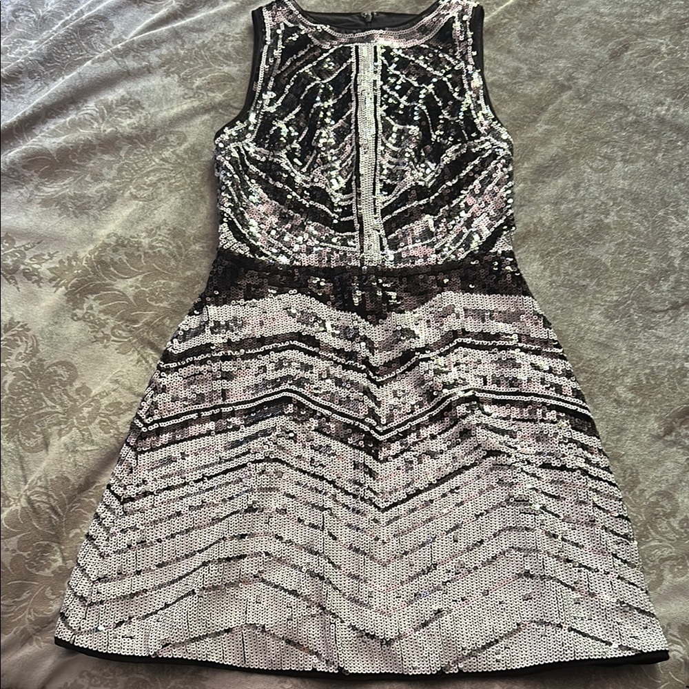 Guess Sequin Sleeveless Dress